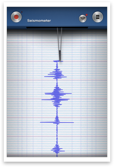 iPhone Seismometer